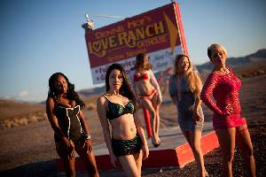 En plein milieu du dÃ©sert,le Love Ranch accueille les femmes, professionnelles ou non, prÃªtes Ã  vendre leurs charmes aux clients de passage.
