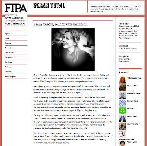 FIPA, CLÃ©mence de Blasi, 2013
Lire sur le site du FIPA