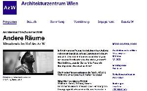 ARCHITEKTURZENTRUM, Wien
Lire